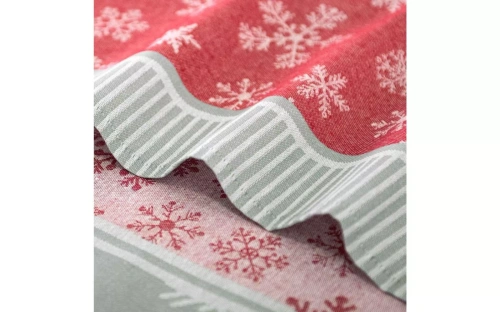 Кухонна серветка Snow Zwoltex червона 50x60 см 100% бавовна Ultrasoft 200 г/м²