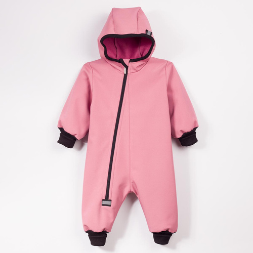 Дитячий комбінезон Nicol 229080 Softshell з флісом рожевий