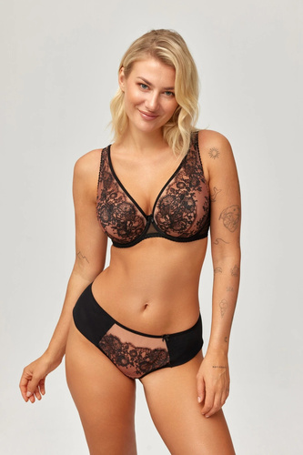 Бюстгальтер Skarlet Azal Soft Bralette з кісточками, мереживний для декольте