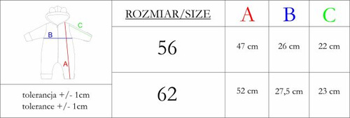 Комбінезон дитячий Nicol Tosia 225269 Білий утеплений з капюшоном, Мішка