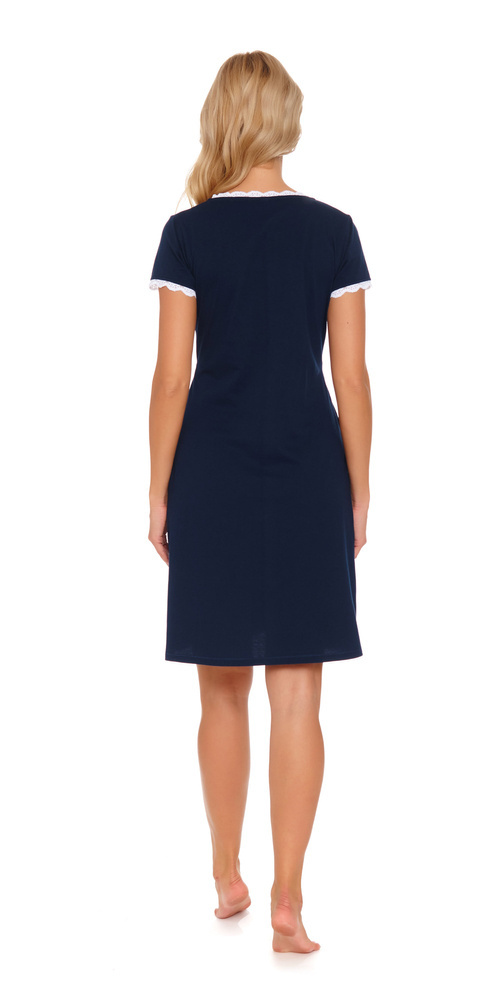 Нічна сорочка для вагітних і годуючих жінок 5146 Doctor Nap, - navy blue