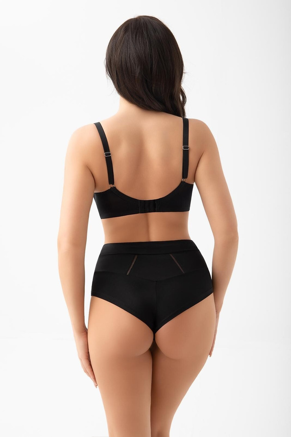 Gorsenia G035 Ismena бюстгальтер soft side support для великого бюста чорний