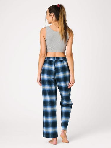 Жіночі піжамні штани Key LHE 465 jeans – фланель, 100% бавовна