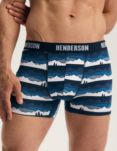 Чоловічі боксерки Henderson 45477 Frost 2-Pack бавовняні з широкою гумкою та логотипом
