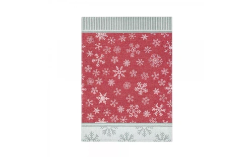 Кухонна серветка Snow Zwoltex червона 50x60 см 100% бавовна Ultrasoft 200 г/м²