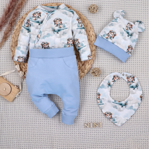 NINI ABK-0059/PIL комплект дитячий 4-елементний Baby Bear Pilot