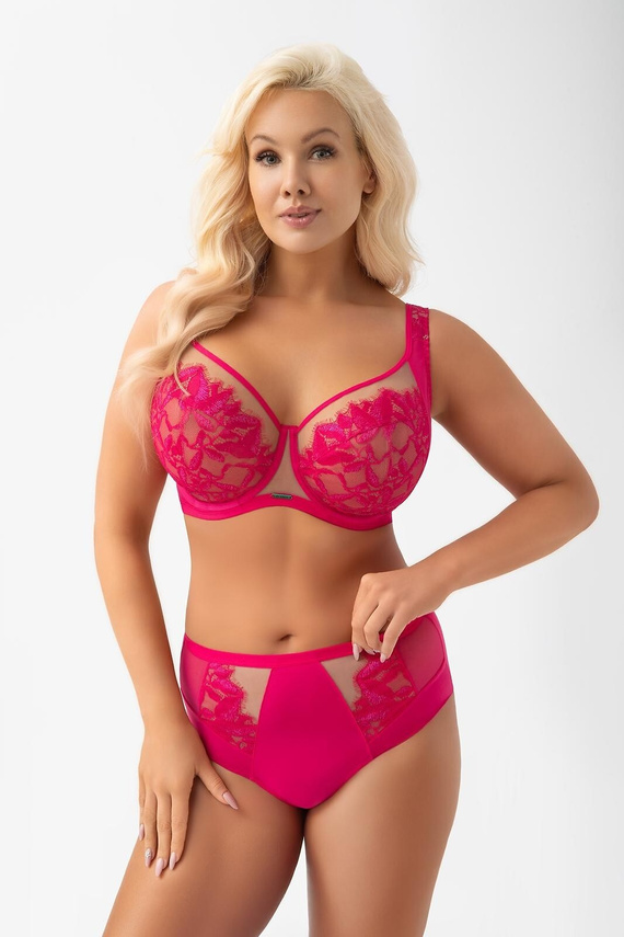 Бюстгальтер Soft Gorsenia G029 Amaris Amarant K638 для великого бюста Soft