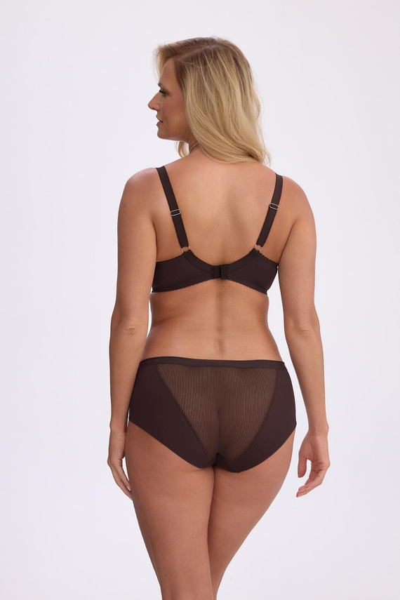 Бюстгальтер semi soft Gaia BS1058 Maxi Sonia коричневий – надійна підтримка